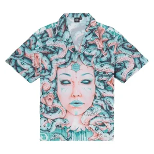 Camisa Dolly Noire DLYNR «Medusa» Acquamarine