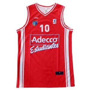 CAMISETA ADECCO ESTUDIANTES BALONCESTO- CARLOS JIMENEZ (1999-2000) *