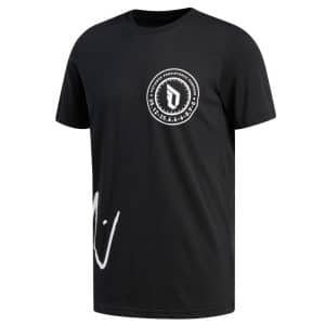 Camiseta Adidas «Dame Logo» Negra.