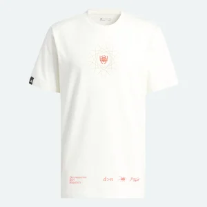 Camiseta Adidas Donovan Mitchell Graphic – Blanca
