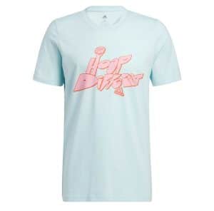 CAMISETA ADIDAS "HOOP DIFFERENT" MINT.