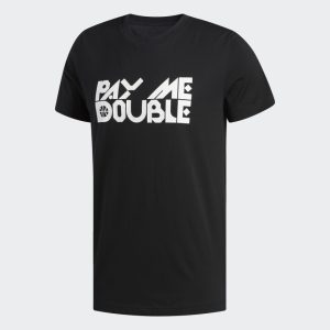 Camiseta Adidas «Pay Me Double».