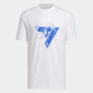 Camiseta Adidas Trae GFX – Blanca
