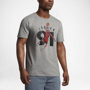 Camiseta Air Jordan 6 «91» – gris