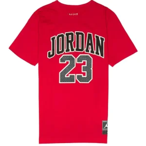 Camiseta Air Jordan JDB Practice Junior roja