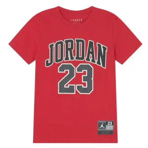 Camiseta Air Jordan JDB Practice Flight roja niño