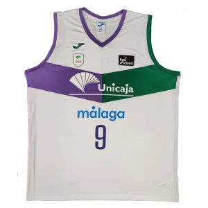 Camiseta Alberto Diaz Unicaja Malaga Liga Endesa Baloncesto Segunda Equipacion 2023-24 Joma *