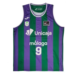 Camiseta Alberto Diaz Unicaja Malaga Primera Equipación Liga Endesa 2025 Joma