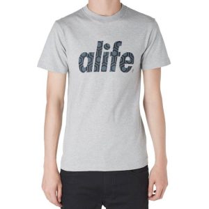 Camiseta Alife Manga Corta «Core Fill Grey»
