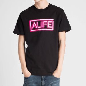 Camiseta Alife manga corta Neon Pink