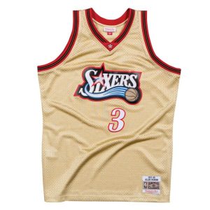 CAMISETA ALLEN IVERSON – SIXERS – GOLDEN SWINGMAN