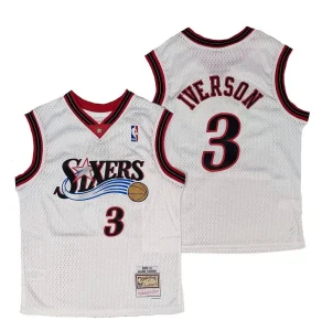 Camiseta Allen Iverson Philadelphia Sixers 76Ers - Mitchell and Ness Swingman Junior *