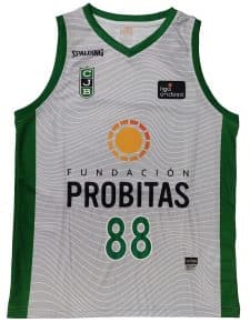 Camiseta Ante Tomic Joventut Badalona Spalding Liga Endesa 2023 Blanca *