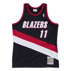Camiseta Arvydas Sabonis Portland Trail Blazers 1999-00 – Swingman Negra
