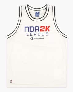 CAMISETA BALONCESTO CHAMPION NBA2K LEAGUE -BLANCA