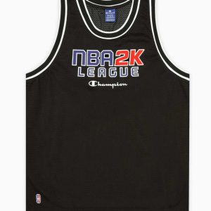 CAMISETA BALONCESTO CHAMPION NBA2K LEAGUE -NEGRA