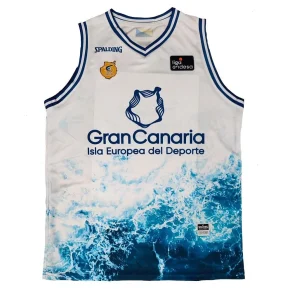 CAMISETA BALONCESTO GRAN CANARIA SPALDING ACB 2023 "MAR" *