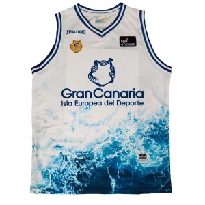 CAMISETA BALONCESTO GRAN CANARIA SPALDING ACB 2023 «MAR» *