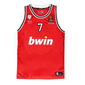 Camiseta Vasilis Spanoulis Olympiacos GSA Roja