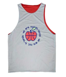 Camiseta Baloncesto We Are Not Friends Reversible