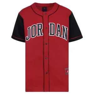Camiseta Beisbolera Jordan HBR baseball roja junior