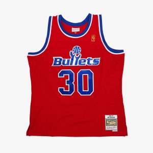 CAMISETA BEN WALLACE WASHINGTON BULLETS 1996-97 – RETRO SWINGMAN ROJA