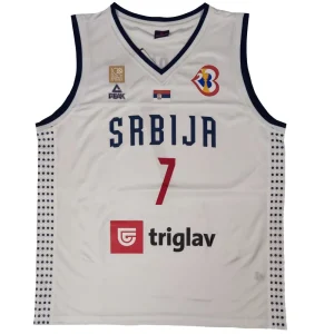 Camiseta Bogdan Bogdanovic Serbia 100 Aniversario Blanca – Peak