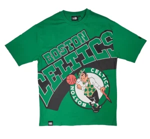 Camiseta Boston Celtics New Era "NBA Large Wordmark Oversized"
