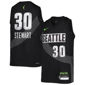 Camiseta Breanna Stewart WNBA Seattle Storm «Rebel Edition» Nike Swingman Junior