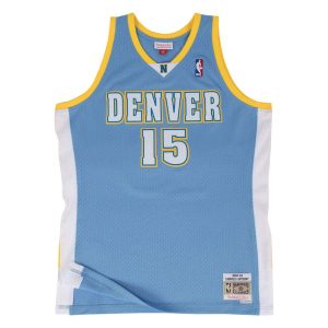 Camiseta Carmelo Anthony Denver Nuggets 2004 Mitchell and Ness swingman