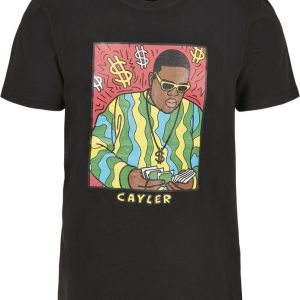 CAMISETA CAYLER AND SONS BIG LINES, NEGRA