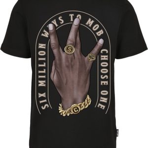 CAMISETA CAYLER AND SONS WEST COAST ICON HANDS, NEGRA