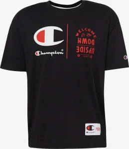 Camiseta Champion X Stranger Things Welcome Black