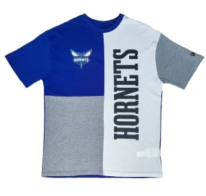 Camiseta Charlotte Hornets "Cut and Sew" New Era , Oversized