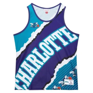 Camiseta Charlotte Hornets Jumbotron 2 Tank – Mitchell Ness