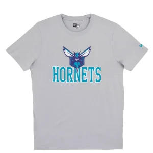 Camiseta Charlotte Hornets NBA Tip Off 2023 de New Era en Gris