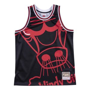 Camiseta Chicago Bulls «Big Face» Mesh tank top – Mitchell & Ness