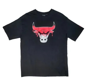 Camiseta Chicago Bulls "NBA Drip Logo" New Era , Oversized en negro