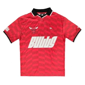 Camiseta Chicago Bulls NBA Soccer Oversized New Era
