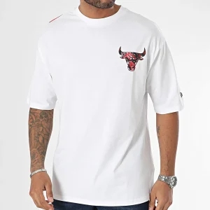 Camiseta Chicago Bulls New Era «Large Infill» – blanco