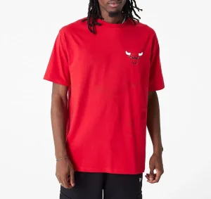 Camiseta Chicago Bulls New Era "NBA Lifestyle oversized" - roja