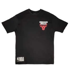 Camiseta Chicago Bulls New Era Oversized BP Logo Neon