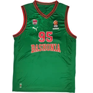 Camiseta Chima Moneke Baskonia Basket Oficial 2024 Euroliga Tercera Equipacion *
