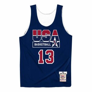 Camiseta Chris Mullin USA Basketball 1992 Practice Reversible – Mitchell and Ness