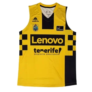 Camiseta Club Baloncesto Canarias Lenovo Tenerife ACB 2024 Amarilla *
