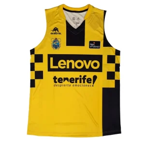 Camiseta Club Baloncesto Canarias Lenovo Tenerife ACB 2024 Amarilla *