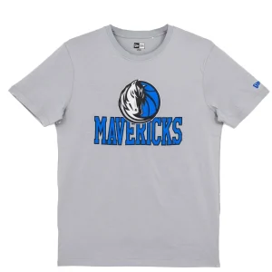 Camiseta Dallas Mavericks NBA Tip Off 2023 de New Era en Gris