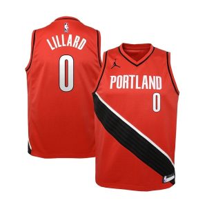 Camiseta Damian Lillard Portland Trailblazers «Statement Edition» Swingman Junior