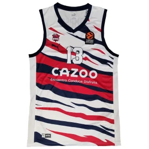 Camiseta Darius Thompson Baskonia basket 2ª Equipacion Replica Oficial 2023 Euroliga *