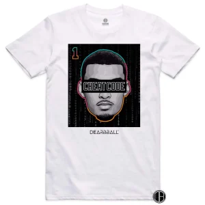 Camiseta DearBball Cheatcode blanca